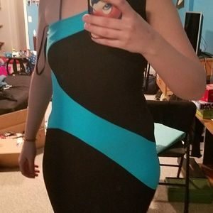 1 strap cocktail dress